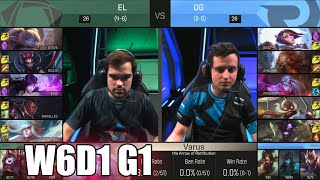 Elements vs Origen | Week 6 Day 1 S6 EU LCS Spring 2016 | EL vs OG G2 W6D1
