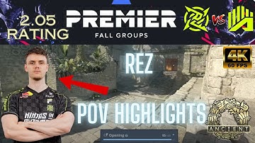 ⫷CS2 POV HIGHLIGHTS⫸REZ | BLAST Premier Fall 2024 | AMKAL vs NiP | map2 Ancient