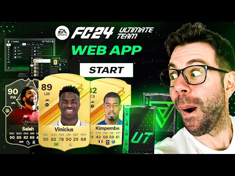 EA FC 24 WEB APP Grind With STARTER PACKS And SBC GRINDING And TRADING TOTW1 - Ultimate Team