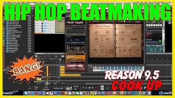 HIP HOP BEAT MAKING IN PROPELLERHEAD REASON 9.5 - IN MY BAG 🔥