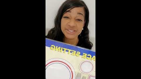 Practical Life : Setting The Table