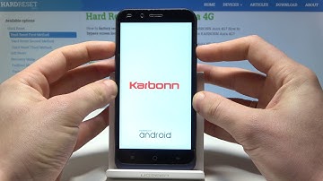 HARD RESET KARBONN Aura 4G - Factory Mode / Wipe Data