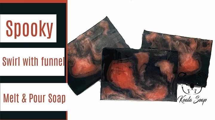 Melt and Pour Soap Swirl Tutorial Making Spooky Melt and Pour Soap Base & Silicone Mold