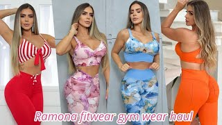 Ramona Fitwear gym leggings haul try on | gym outfits for women | shein workout clothes