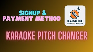 How to SignUp and Payment Method of Karaoke Pitch Changer screenshot 5