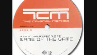DISC SPOTLIGHT: &quot;Name Of The Game&quot; (Kupper&#39;s Deep Pump Mix) by The Crystal Method (2001)
