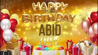ABiD - Happy Birthday Abid