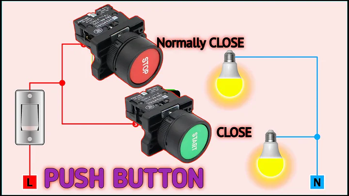 Simulation of How the Start and Stop Buttons Work