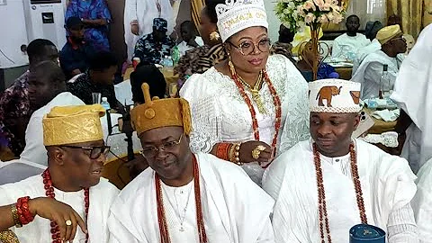SO HUMBLE! AS IYALAJE OODUA TOYIN KOLADE BRINGS ALL YORUBA KINGS TOGETHER @ OLOJO FESTIVAL RECEPTION