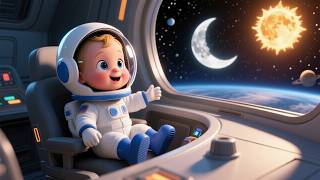 Baby Astronaut Flies Up 🚀👶 | Fun Baby Song | Nursery Rhymes for Kids