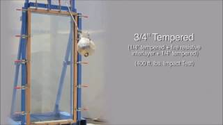 Tempered Glass Impact Test