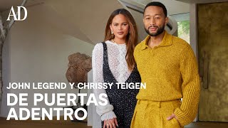 John Legend y Chrissy Teigen nos enseñan su mansión californiana | De puertas adentro | AD España