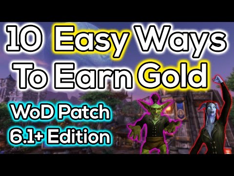 ways to earn gold wow