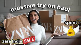 I REGRET spending 40,000 on this HUGE Zara Sale Haul | Aanam C screenshot 3