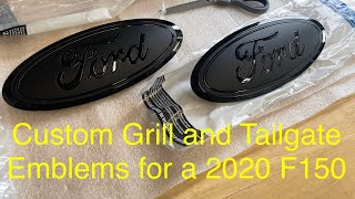 Replacing the Ford F150 Grille & Tailgate Emblems