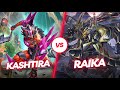 Epic battle kashtira vs raika new supports