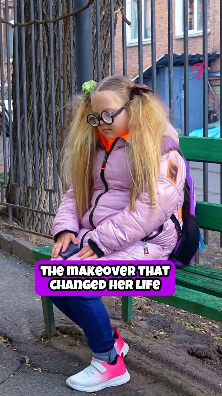She Had No Friends Until Her Makeover Changed Everything! #shorts
