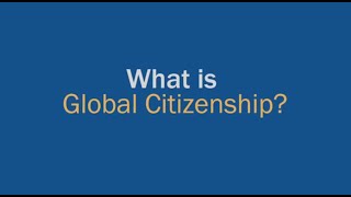 What is Global Citizenship? | Webster University
