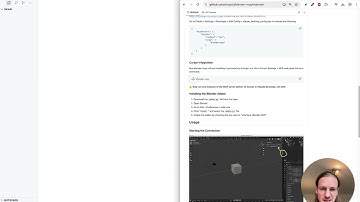 Setup tutorial: Using a Blender MCP with Cursor AI (on Mac)