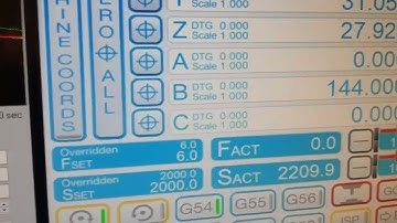 UCCNC, Emco VMC 100 with original DC spindle with new encoder.