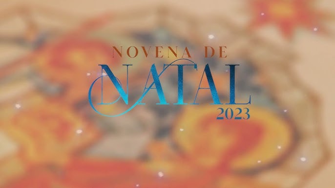 CARTAZ NOVENA DE NATAL - 2023