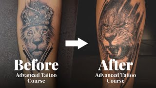 Before and After See What These Students Have Learned In 45 Days Of The Advanced Tattoo Course
