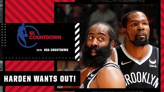 James Harden WANTS OUT OF BROOKLYN - Stephen A. Smith | NBA Countdown