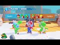 Mario Rabbids Kingdom Battle 46 Versus Battles In Sherbet Desert Ancient Gardens