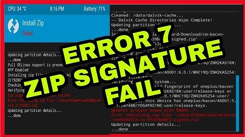 Solution Error 7 Twrp Recovery & Zip Signature Verification Failed Flash Pixel Experience Pocophone