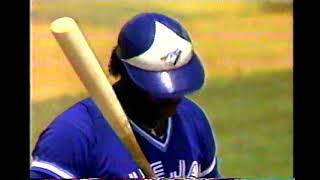 Rare Footage of Cesar Cedeno as a Toronto Blue Jays from 1986 preseason game Philadelphia Phillies