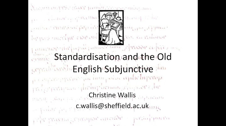 The Philological Society, 16 November 2018  Dr Chr...
