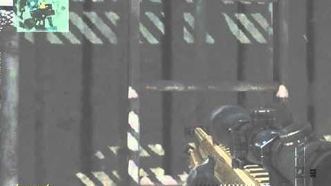 mw3 trickshot / 360° titanic