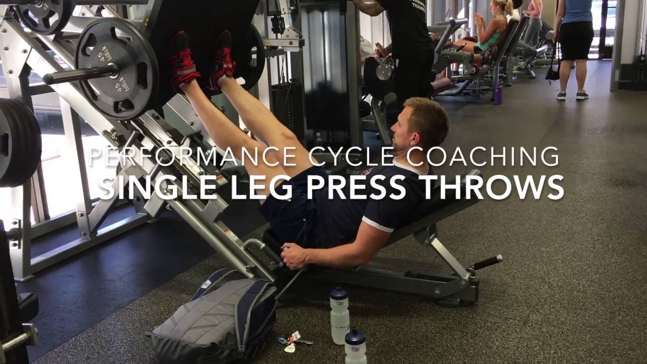 PCC single leg press throws example YouTube
