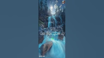 قَالَ إِنِّي عَبۡدُ ٱللَّهِ ءَاتَىٰنِيَ ٱلۡكِتَٰبَ وَجَعَلَنِي نَبِيّٗا - القارئ شريف مصطفى
