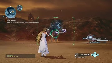 Sword Art Online Fatal Bullet Walk Through Part 8 Collecting Parts (Overgrown Serpent Boss)