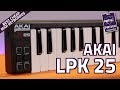 Akai LPK 25 Portable USB MIDI Keyboard - Review & Demo