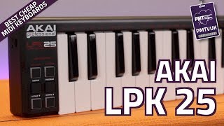 Akai LPK 25 Portable USB MIDI Keyboard - Review & Demo