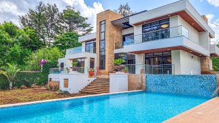 TOURING a 2 LEVELS ULTRA MODERN CONTEMPORARY DESIGN HOME IN KAREN / WITH a PRIVATE SWIMMING POOL