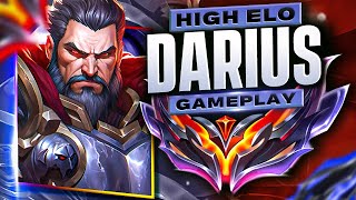 Season 2024 Darius Gameplay #22 - Season 14 High Elo Darius - New Darius Builds&Runes