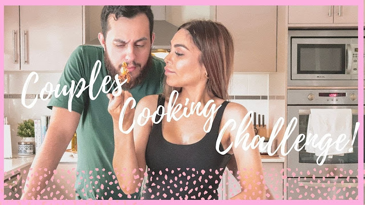 COUPLES COOKING CHALLENGE