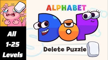 Letter DOP: Delete Puzzle 2024 All 1-25 Levels Gameplay Android, iOS Walkthrough New Update
