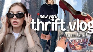 thrift with me in NEW YORK CITY! (it was SO GOOD omg) | vlog