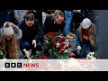 Prague shooting: Police confirm gunmen shot himself as officers surrounded him | BBC News