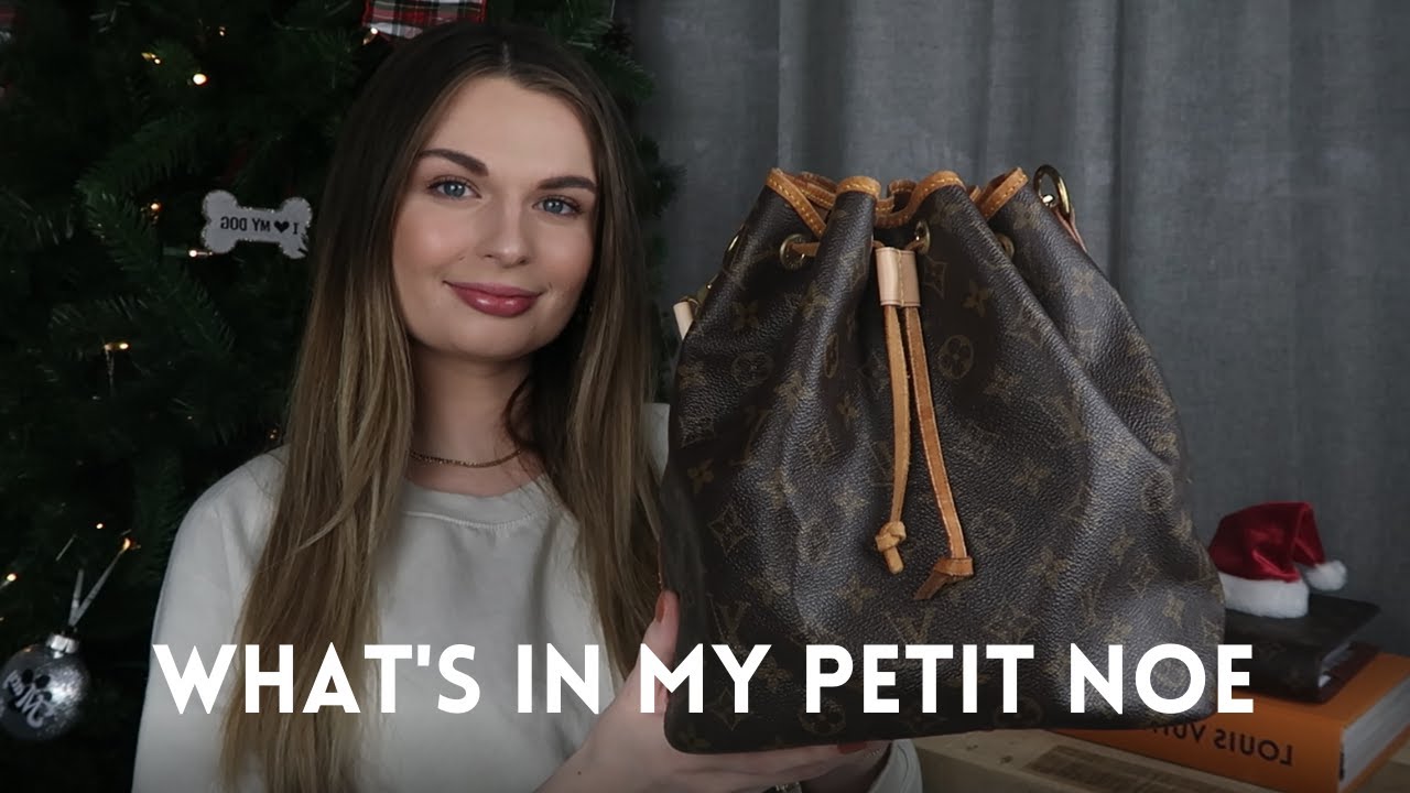 LOUIS VUITTON NOE BAG UNBOXING, REVIEW VINTAGE- What's in my bag? How did  I get it at this price?! 