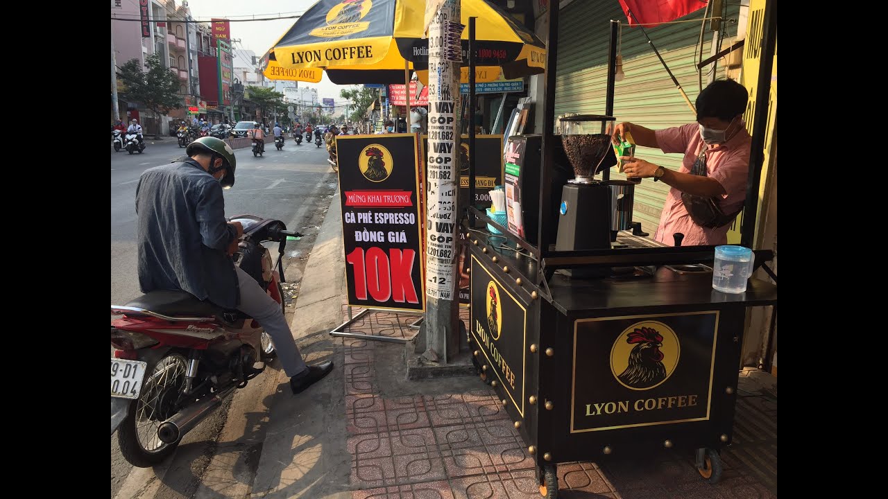 Hướng Dẫn Bí Quyết Mở Xe Cafe Pha Máy Mang Đi