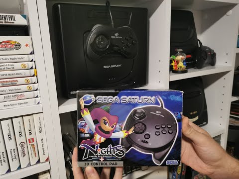 Видео: Обзор Коллекционного Комплекта Sega Saturn 3D Control Pad + Nights Into Dreams