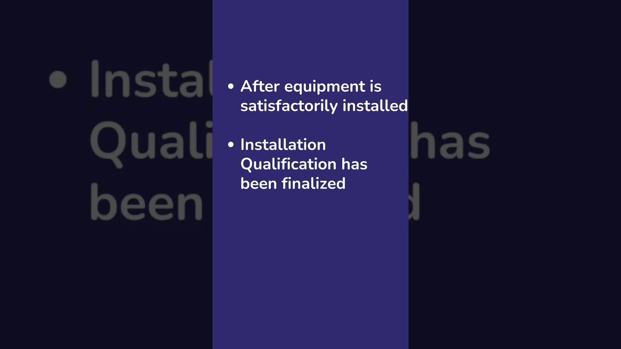 Operational Qualification 2