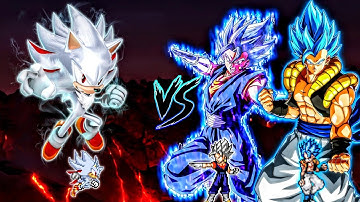 Shadic OP V2 (all form) (New) VS Vegito OP (all form) & Gogeta OP (all form) in Jump Force Mugen