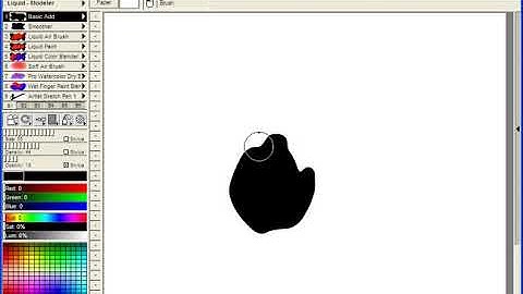 TwistedBrush Tutorials: Liquid Paints (Part 1)
