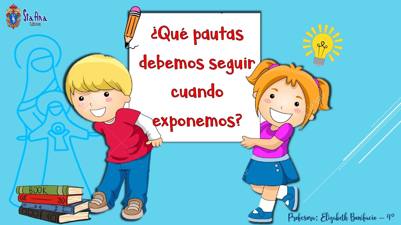 PAUTAS PARA UNA BUENA EXPOSICIÓN YouTube